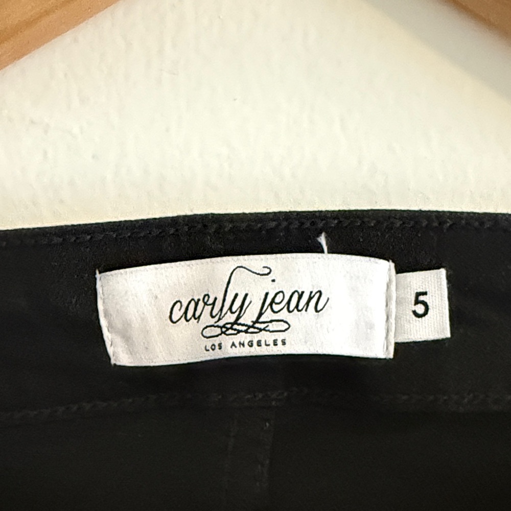 Carly Jean Los Angeles Black Skinny Jeans - Picture 6 of 7